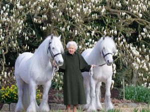 Rayakan Ulang Tahun ke-96, Ratu Elizabeth Foto Bareng Kuda Poni