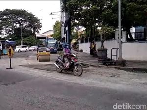 Jalan Rusak di Blora Ditambal Setelah Lebaran Kian Dekat