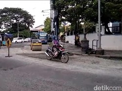 Jalan Rusak di Blora Ditambal Setelah Lebaran Kian Dekat