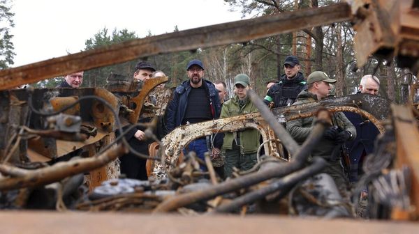 Presiden Dewan Eropa Cek Kerusakan Akibat Invasi Rusia ke Ukraina