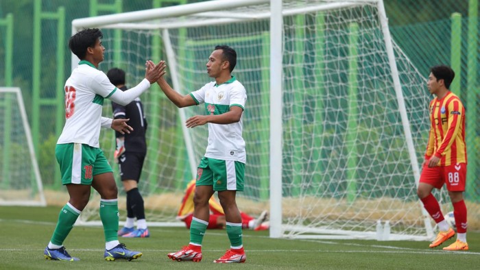 Timnas U-23 Raih Kemenangan Uji Coba Pertama di Korea