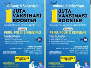 Jadwal Vaksinasi Booster di Denpasar Besok, Catat Lokasi-Waktunya Jadwal Vaksinasi Booster di Denpasar Besok, Catat Lokasi-Waktunya