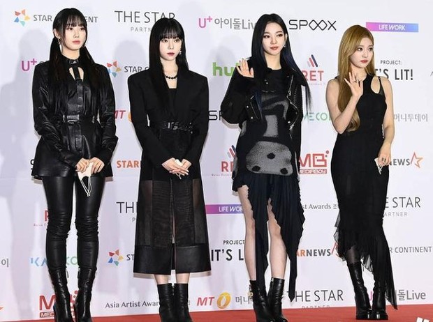 Aespa at AAA Red Carpet