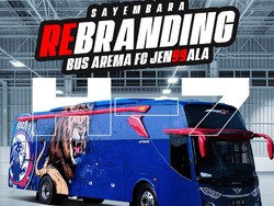 Total Hadiah Lomba Desain untuk Rebranding Bus Arema FC Capai Rp 50 Juta
