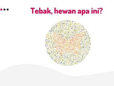 Yakin Kamu Nggak Buta Warna? Coba Sebutkan Hewan Apa yang Ada di Gambar Ini