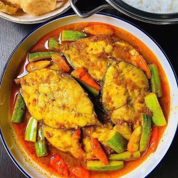 Asam padeh ikan untuk menu masakan saat lebaran