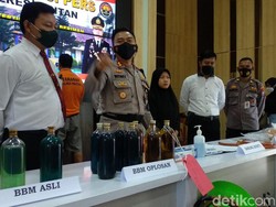Pria di Pacitan Diringkus Gegara Oplos Pertalite Jadi Pertamax