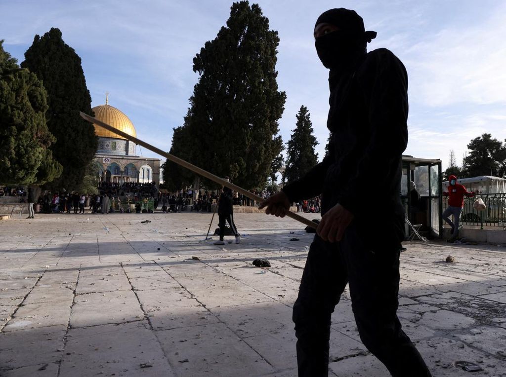 Korban Terus Berjatuhan Gegara Bentrokan di Kompleks Masjid Al-Aqsa