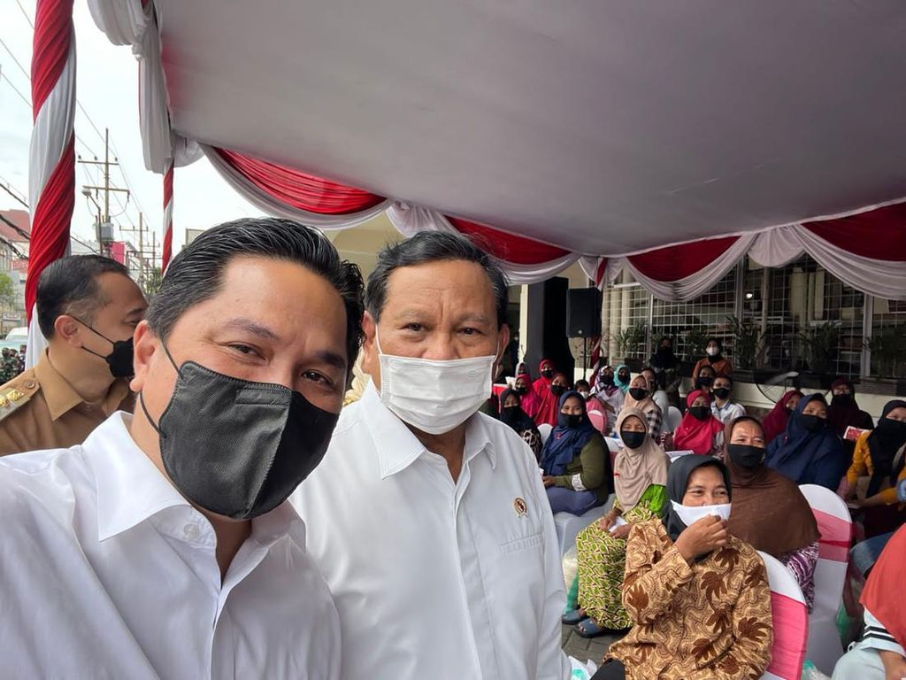 Jubir Ungkap Materi Pembicaran Pertemuan Prabowo-Erick Thohir