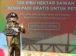 Gubernur Sulsel Ingin Genjot Produksi Padi, Sebar 2.600 Ton Benih