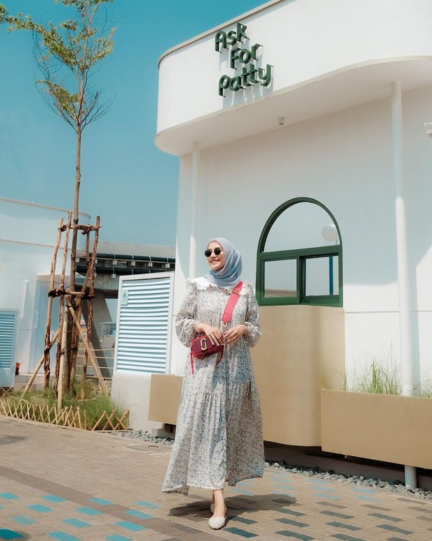 Pattern Dress/Foto: Instagram/@megaiskanti Pattern Dress/Foto: Instagram/@megaiskanti