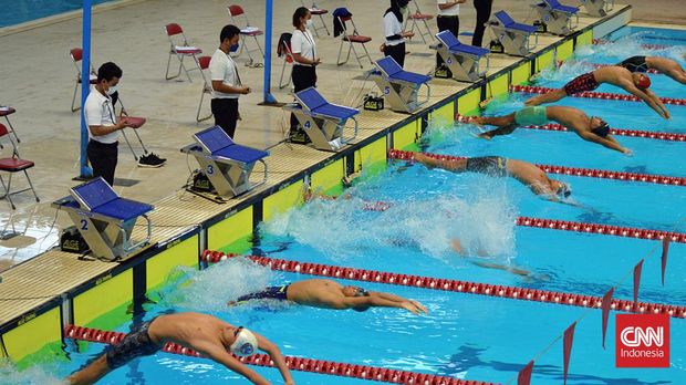 Tim trial Pelatnas renang