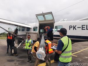 Potret Perjuangan Distribusi Material Tower BTS 4G di Pedalaman Papua