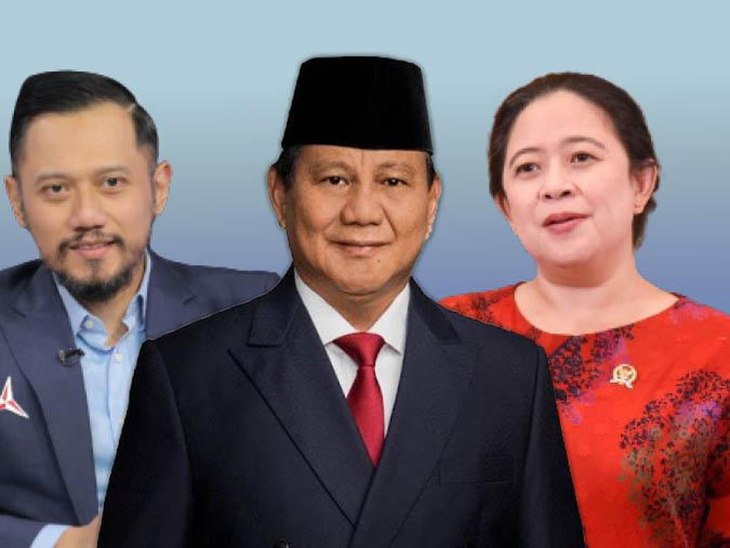 Prabowo Jadi Capres Jagoan di Survei, Cocok Duet Sama AHY atau Puan? Prabowo Jadi Capres Jagoan di Survei, Cocok Duet Sama AHY atau Puan?