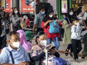 Presiden Anjurkan Mudik Lebih Awal, Begini Kondisi di Stasiun Gambir