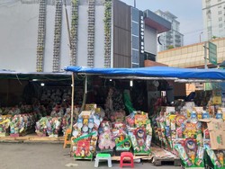 Mau Lebaran, Pedagang Parcel Musiman di Cikini Hadir Lagi!