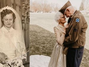 Rayakan Pernikahan ke 70, Foto-foto Pasangan Ini Bikin Hati Adem Rayakan Pernikahan ke 70, Foto-foto Pasangan Ini Bikin Hati Adem