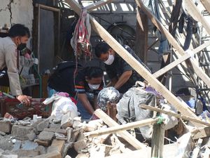 Ledakan Terjadi di Sleman, 1 Rumah Hancur Berantakan