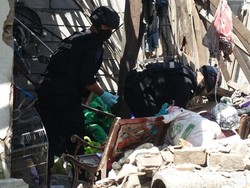 Sisir Lokasi Rumah Hancur di Sleman, Gegana Temukan Sisa Petasan