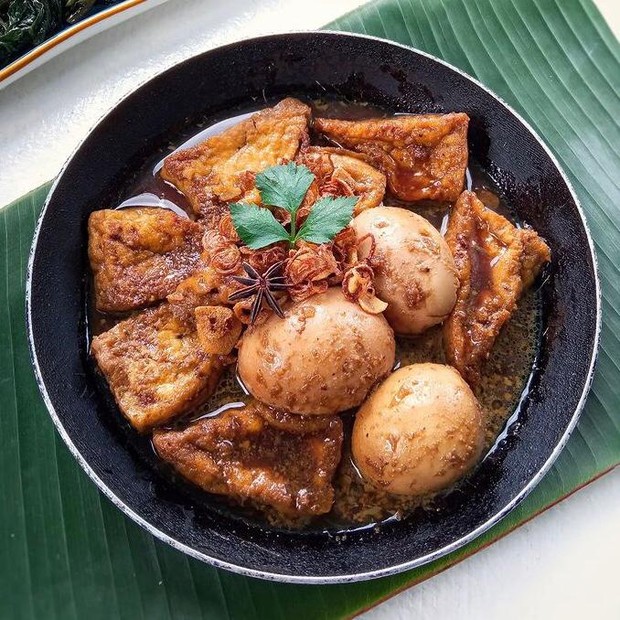 Semur tahu telur untuk menu masakan lebaran