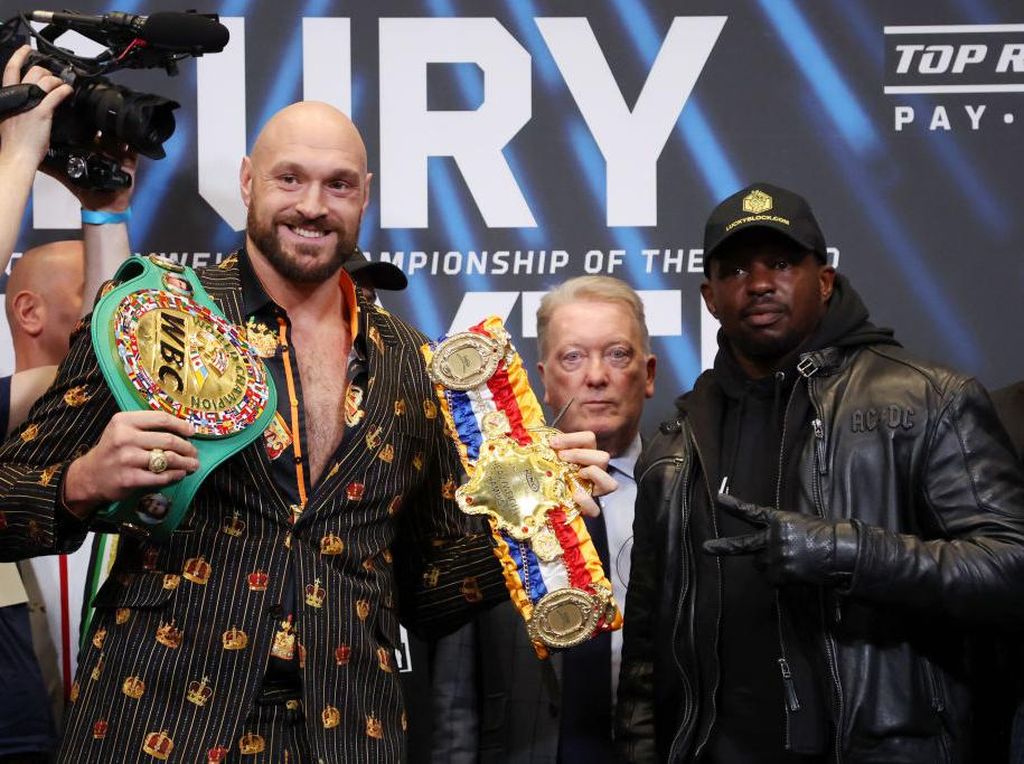Tinju Kelas Berat WBC: Tyson Fury Vs Dillian Whyte Akhir Pekan Ini