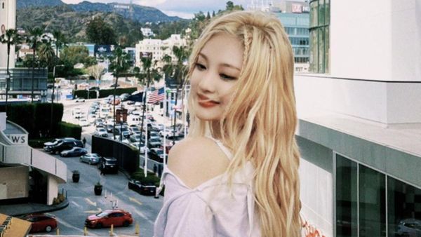 7 Potret aespa Senang-senang di Hollywood Jelang Panggung Coachella