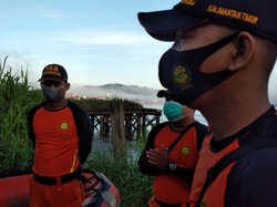 Bocah di Kaltim Hilang Usai Nekat Melompat ke Sungai Mahakam