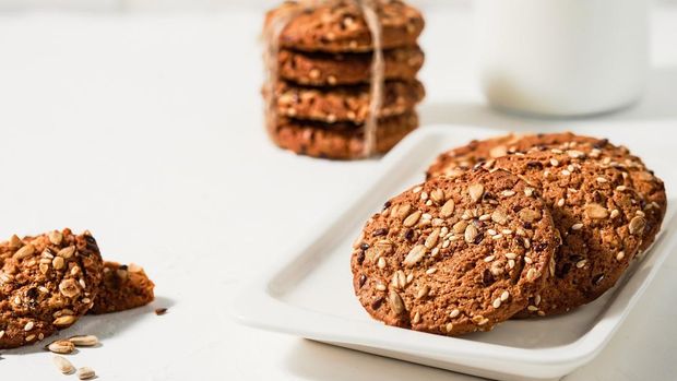 Oat cookies dapat menjadi alternatif kue kering sebagai hampers lebaran untuk sahabat dan kerabat yang miliki gaya hidup sehat