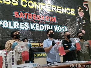 Pria di Kediri Ditangkap Polisi Gegara Palsukan Serum Rambut