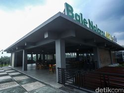 Mantap, Ada Tempat Nongkrong di Rooftop Rest Area KM 487