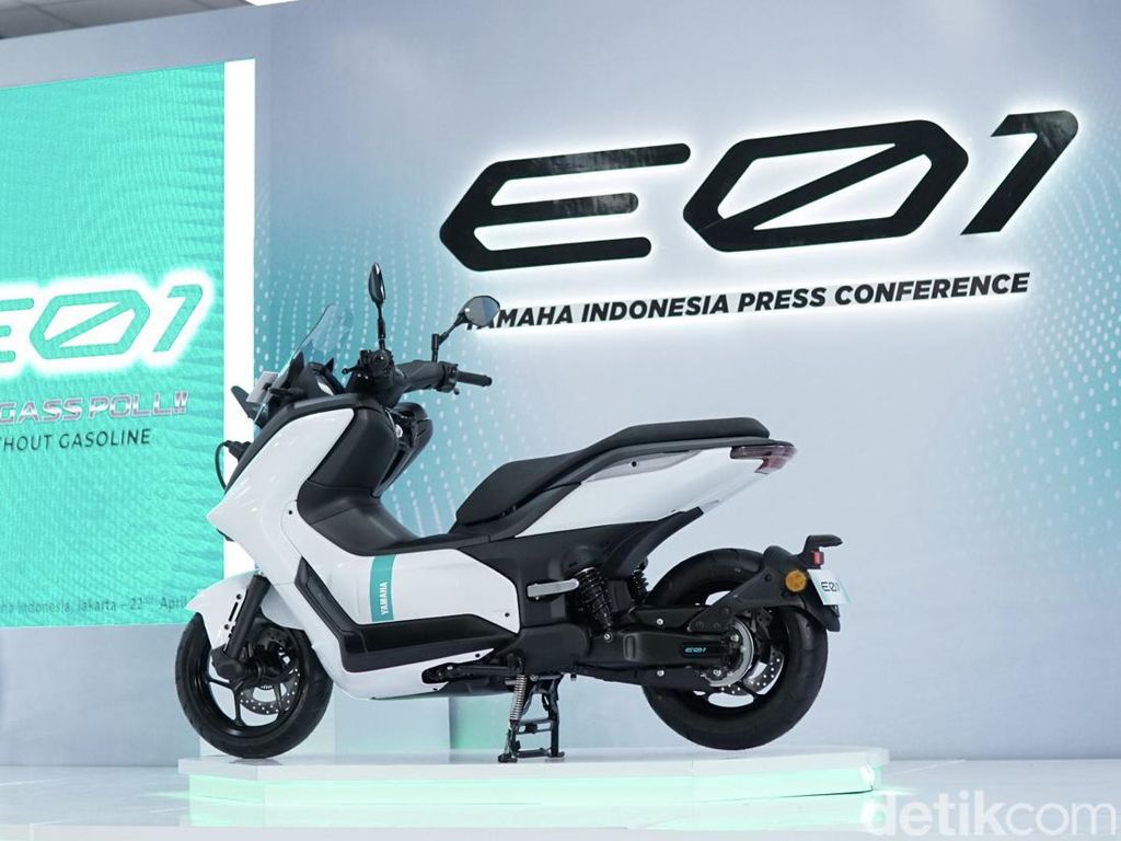 Motor Listrik Yamaha E01 Segera Disebar di Indonesia Habis Lebaran