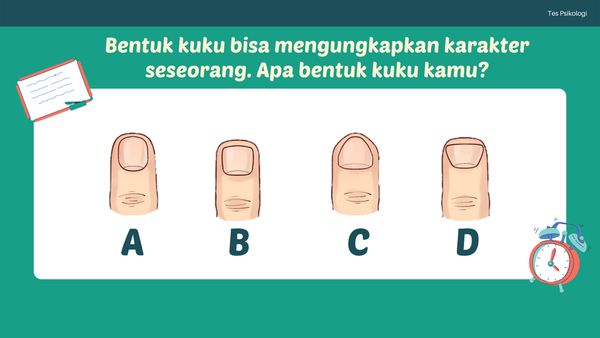 Bentuk Kuku Bisa Ungkap Karakter Seseorang, Punyamu yang Mana?