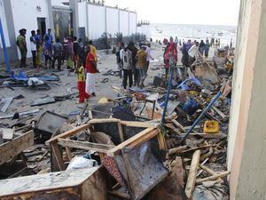 Bom Bunuh Diri Meledak di Somalia, 18 Orang Tewas Bom Bunuh Diri Meledak di Somalia, 18 Orang Tewas