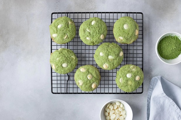 Ilustrasi matcha cookies/ Foto: Freepik.com/ludmilanaumova1985 Ilustrasi matcha cookies/ Foto: Freepik.com/ludmilanaumova1985