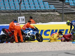 Detik-detik Miller-Mir Tabrakan di MotoGP Portugal