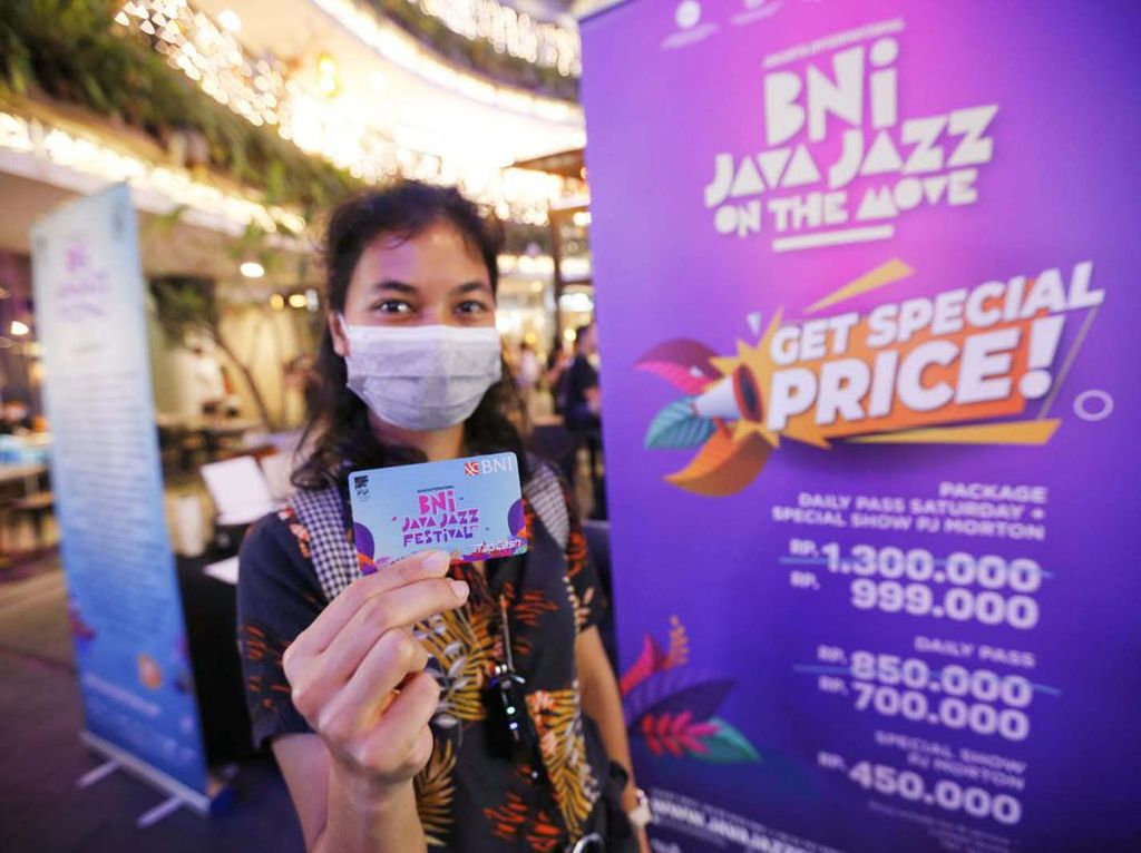 Transaksi di BNI Java Jazz 2022 Makin Praktis Pakai Kartu Debit-QRIS