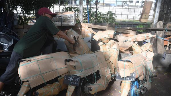 Jelang Lebaran, Jasa Pengiriman Motor Meningkat