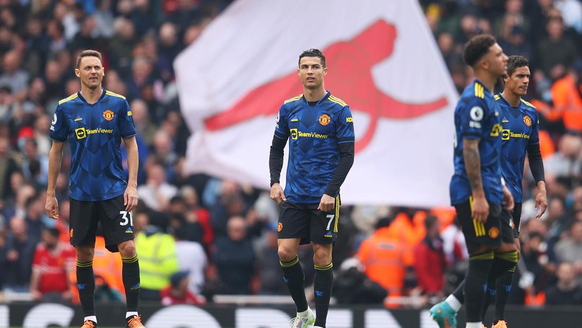 Atmosfer ruang ganti Manchester United disebut seperti bencana. Foto: Getty Images/Catherine Ivill