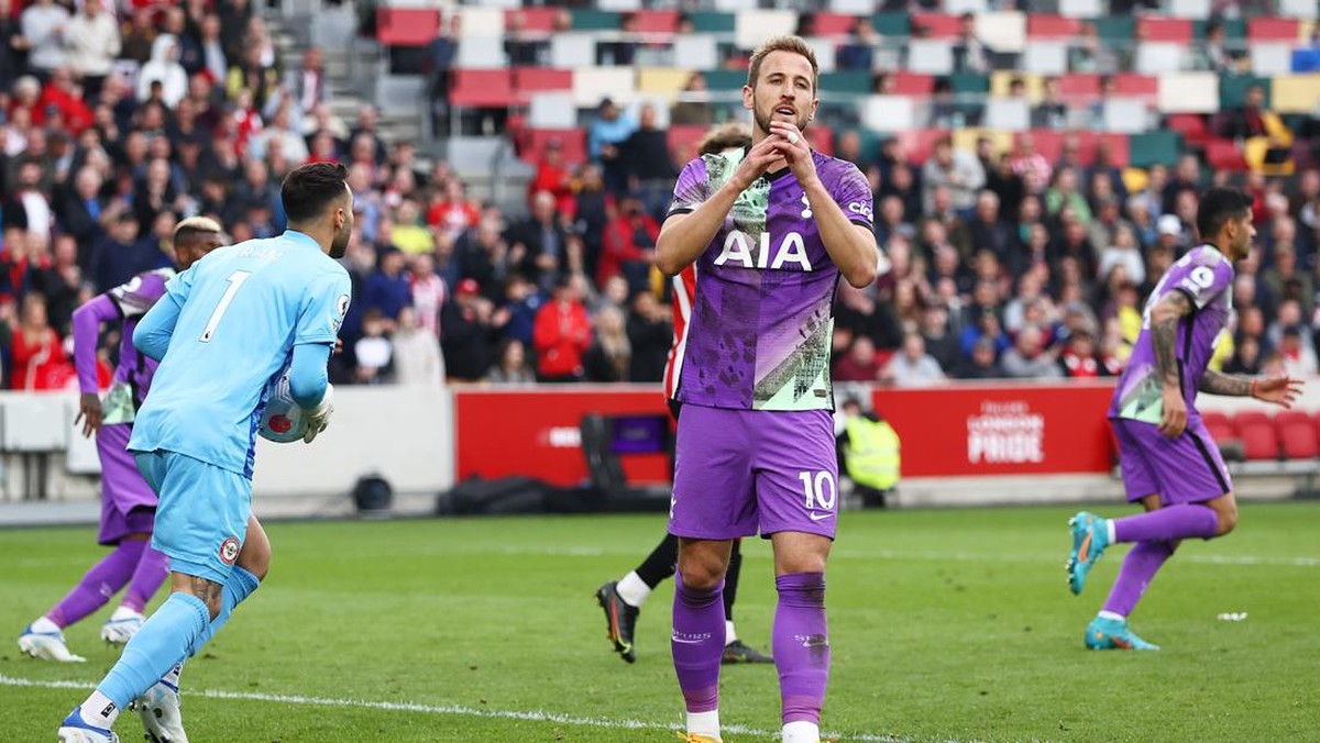 Tottenham Hotspur tak bertaring melawan Brentford. (Foto: Getty Images/Ryan Pierse)