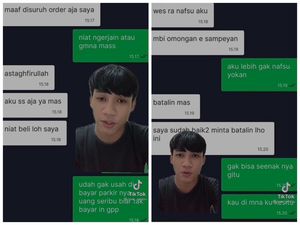 Ojol Minta Biaya Parkir Rp 1.000, Pelanggan Ini Batalkan Pesanan Makanannya Ojol Minta Biaya Parkir Rp 1.000, Pelanggan Ini Batalkan Pesanan Makanannya