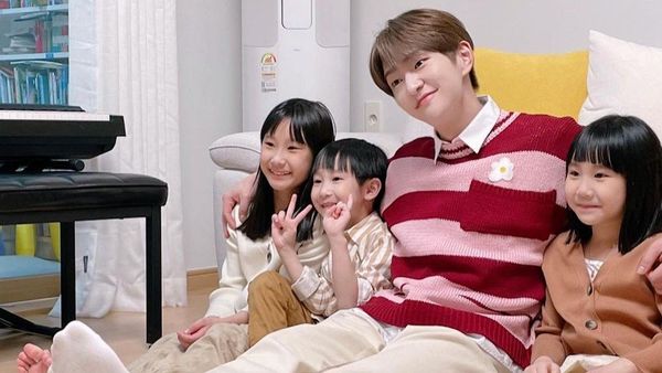 Onew SHINee Main ke Rumah Kimbab Family, Netizen: Lho Anaknya Nambah?