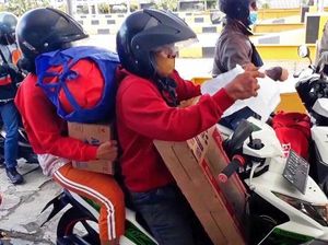 Polisi Imbau Pemudik Bermotor: Jangan Bawa Barang Berlebihan! Polisi Imbau Pemudik Bermotor: Jangan Bawa Barang Berlebihan!