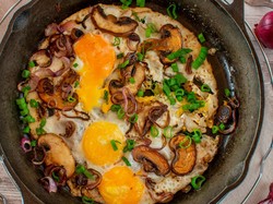 Resep Telur Goreng Jamur Bawang Merah yang Renyah Sedap