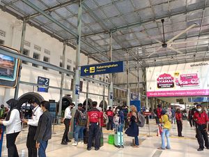 H-8 Lebaran 2022, 12.600 Orang Mudik dari Stasiun Pasar Senen