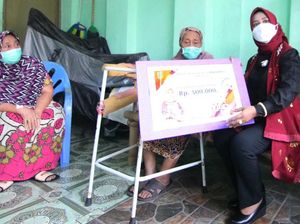 Walkot Mojokerto Salurkan Bantuan Tunai Door-to-Door ke 1.023 Lansia