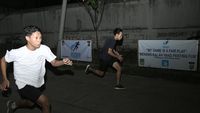 Wow! Serunya Lomba Lari Jalanan di Cikarang