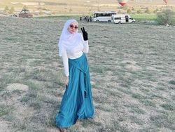 Bella Luna Ramadan di Cappadocia, 6 Potretnya Bikin Iri
