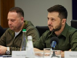 Zelensky Tuduh Rusia Hancurkan Gereja Suci Ortodoks di Ukraina Timur