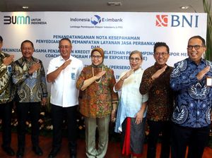 BNI dan LPEI Siapkan Penjaminan untuk Kredit UMKM Ekspor BNI dan LPEI Siapkan Penjaminan untuk Kredit UMKM Ekspor