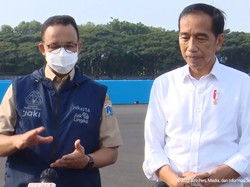 Di Samping Jokowi, Anies Ungkap Progres Pembangunan Sirkuit Formula E